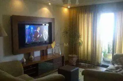 Apartamento com 3 dormitórios à venda, 145 m² - vila assunção - santo andré/sp