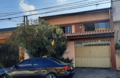 Casa com 3 dormitórios à venda, 227 m² por r$ 680.000 - vila camilópolis - santo andré/sp