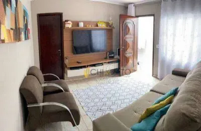 Casa com 2 dormitórios à venda, 100 m² por r$ 450.000,00 - jardim das maravilhas - santo andré/sp