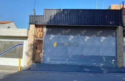 Galpão para alugar, 216 m² por r$ 8.250/mês - paulicéia - são bernardo do campo/sp