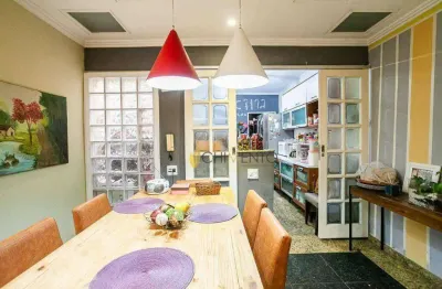 Casa com 3 dormitórios à venda, 220 m² por r$ 660.000,00 - jardim paraíso - santo andré/sp