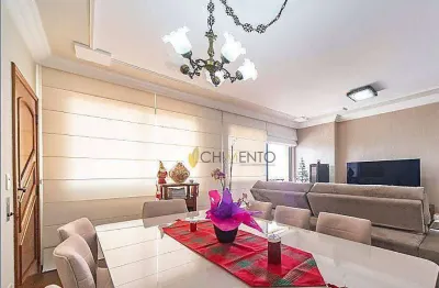 Apartamento com 3 dormitórios à venda, 162 m² por r$ 780.000,00 - vila assunção - santo andré/sp