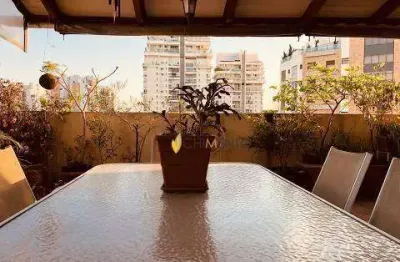 Cobertura com 4 dormitórios à venda, 380 m² por r$ 2.250.000,00 - campo belo - são paulo/sp