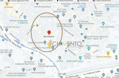 Terreno à venda, 2000 m² por r$ 8.000.000,00 - penha - são paulo/sp