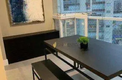 Apartamento com 1 dormitório à venda, 52 m² por r$ 750.000,00 - jardim anália franco - são paulo/sp