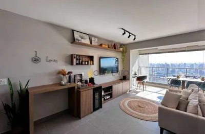 Apartamento com 1 dormitório à venda, 43 m² por r$ 690.000,00 - santo amaro - são paulo/sp