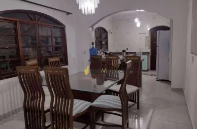 Casa com 3 dormitórios para alugar, 300 m² por r$ 3.590,00/mês - parque gerassi - santo andré/sp