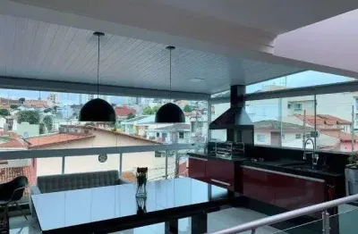 Casa com 2 dormitórios à venda, 118 m² por r$ 885.000 - vila scarpelli - santo andré/sp