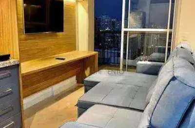 Apartamento com 1 dormitório para alugar, 36 m² por r$ 4.600/mês - vila clementino - são paulo/sp