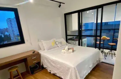 Apartamento com 1 dormitório à venda, 25 m² por r$ 470.000 - perdizes - são paulo/sp