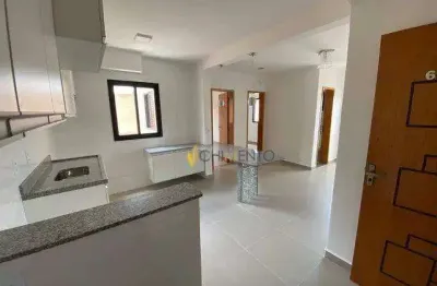 Apartamento com 2 dormitórios à venda, 44 m² por r$ 352.000,00 - jardim ocara - santo andré/sp