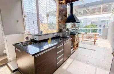 Cobertura com 2 dormitórios à venda, 84 m² por r$ 445.000 - vila alpina - santo andré/sp
