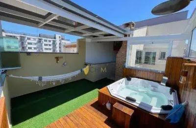 Cobertura com 2 dormitórios à venda, 88 m² por r$ 710.000,00 - santa maria - santo andré/sp