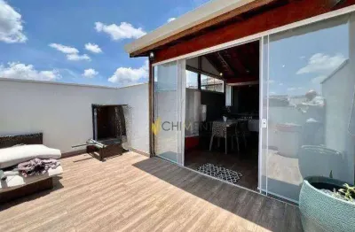 Cobertura com 2 dormitórios à venda, 96 m² por r$ 520.000 - parque das nações - santo andré/sp