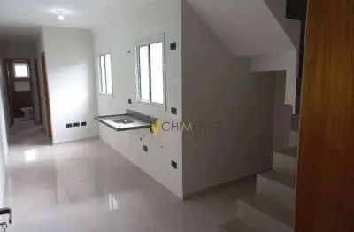 Cobertura com 2 dormitórios à venda, 90 m² por r$ 445.000 - parque das nações - santo andré/sp