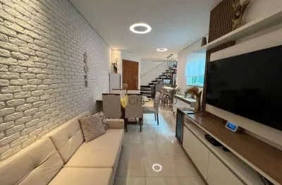 Cobertura com 2 dormitórios à venda, 114 m² por r$ 700.000 - vila alzira - santo andré/sp