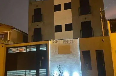 Cobertura com 2 dormitórios à venda, 106 m² por r$ 439.000 - vila guaraciaba - santo andré/sp