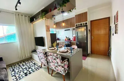 Apartamento com 2 dormitórios à venda, 47 m² por r$ 330.000 - parque novo oratório - santo andré/sp