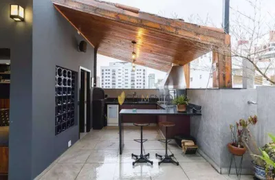 Cobertura com 3 dormitórios à venda, 234 m² por r$ 2.800.000,00 - perdizes - são paulo/sp