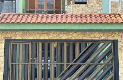 Casa com 3 dormitórios à venda, 195 m² por r$ 1.100.000 - vila camilópolis - santo andré/sp