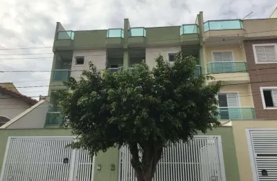 Cobertura com 2 dormitórios à venda, 106 m² por r$ 390.000,00 - vila tibiriçá - santo andré/sp