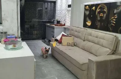 Apartamento com 3 dormitórios à venda, 74 m² por r$ 780.000,00 - jardim - santo andré/sp