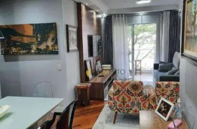 Apartamento com 3 dormitórios à venda, 100 m² - campestre - santo andré/sp
