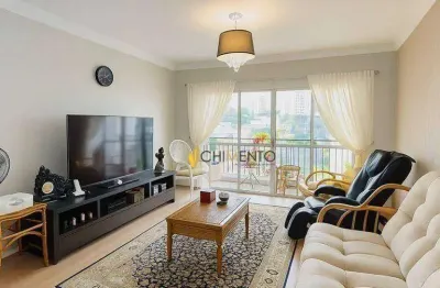 Apartamento com 3 dormitórios à venda, 137 m² por r$ 730.000,00 - jardim - santo andré/sp