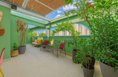 Cobertura com 3 dormitórios à venda, 128 m² - vila olímpia - são paulo/sp