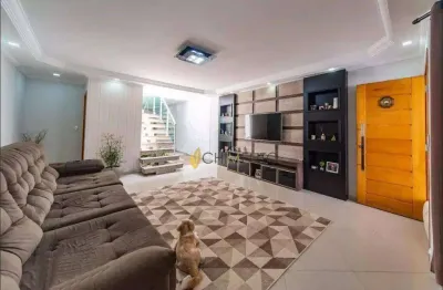 Casa com 4 dormitórios, 190 m² - venda por r$ 1.300.000,00 ou aluguel por r$ 11.000,00/mês - vila alpina - santo andré/sp