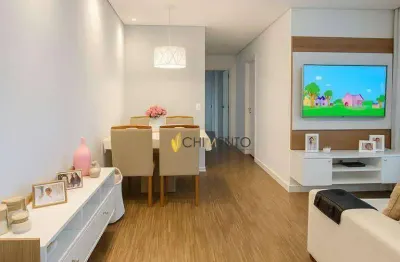 Apartamento com 3 dormitórios à venda, 65 m² por r$ 675.000,00 - campestre - santo andré/sp