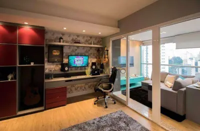 Apartamento com 1 dormitório à venda, 36 m² por r$ 550.000,00 - chácara klabin - são paulo/sp