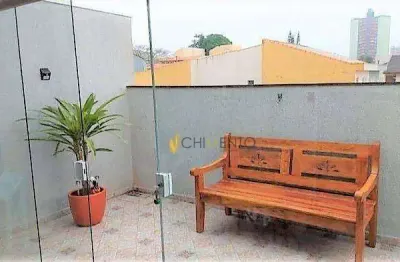 Cobertura com 2 dormitórios à venda, 85 m² por r$ 496.000,00 - parque das nações - santo andré/sp