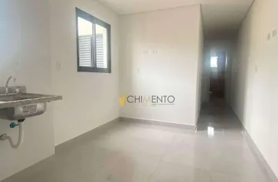 Apartamento com 2 dormitórios à venda, 51 m² por r$ 390.000 - campestre - santo andré/sp