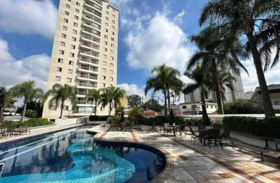 Apartamento com 3 dormitórios para alugar, 75 m² por r$ 5.812/mês - granja julieta - são paulo/sp