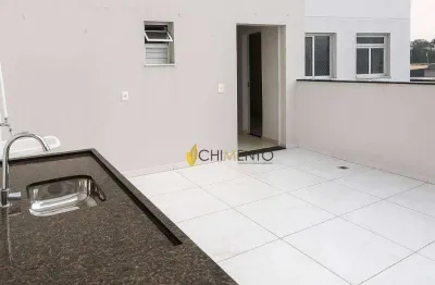 Cobertura à venda, 98 m² por r$ 575.600,00 - nova gerti - são caetano do sul/sp