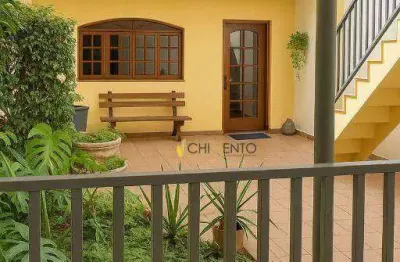 Casa com 3 dormitórios à venda, 204 m² por r$ 780.000,00 - vila camilópolis - santo andré/sp