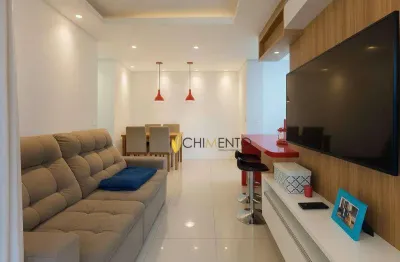 Apartamento com 2 dormitórios à venda, 50 m² por r$ 400.000,00 - vila metalúrgica - santo andré/sp