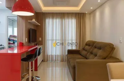 Apartamento com 2 dormitórios à venda, 50 m² por r$ 400.000,00 - vila metalúrgica - santo andré/sp