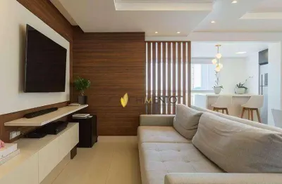 Apartamento com 2 dormitórios à venda, 123 m² por r$ 1.380.000 - centro - santo andré/sp