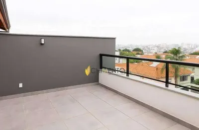 Cobertura com 2 dormitórios à venda, 89 m² por r$ 741.000 - vila curuçá - santo andré/sp