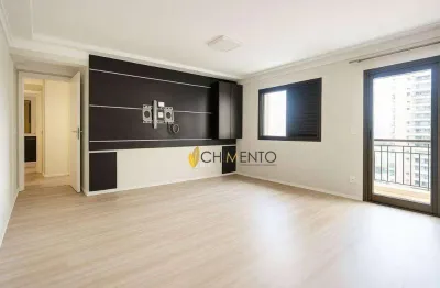 Apartamento com 3 dormitórios para alugar, 122 m² por r$ 6.910,00/mês - jardim - santo andré/sp