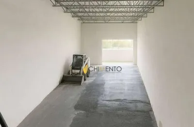 Galpão para alugar, 300 m² por r$ 8.200/mês - jardim maite - suzano/sp