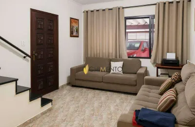 Casa com 4 dormitórios à venda, 196 m² por r$ 530.000,00 - vila floresta - santo andré/sp