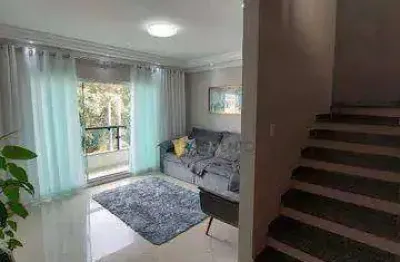 Cobertura com 3 dormitórios, 170 m² - venda por r$ 749.000,00 ou aluguel por r$ 5.260,00/mês - parque das nações - santo andré/sp