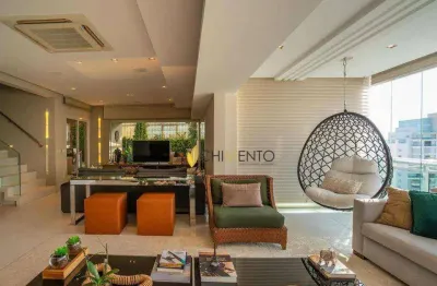 Cobertura com 4 dormitórios à venda, 343 m² por r$ 8.900.000,00 - mooca - são paulo/sp