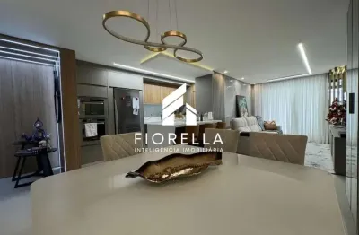 Lindo apartamento semi mobiliado, com vista mar, 3 suítes, 2 vagas, em campinas/são josé!