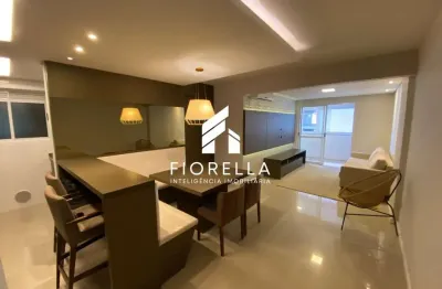 Apartamento 02 dormitórios sendo 01 suíte, mobiliado, no bairro campinas - são josé / sc