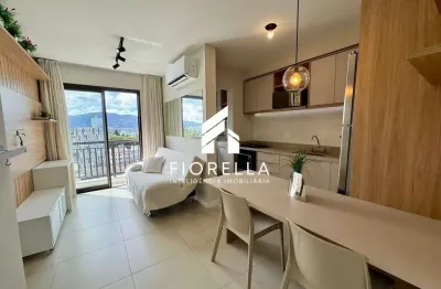 Apartamento porteira fechada a venda com 01 dormitório localizado no bairro carvoeira - florianópolis/sc