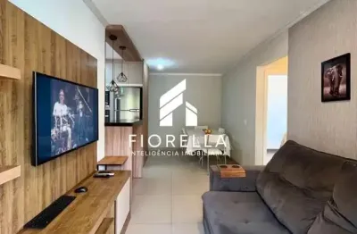 Apartamento 2 dormitórios com 2 vagas de garagens no bairro ipiranga - são josé/sc